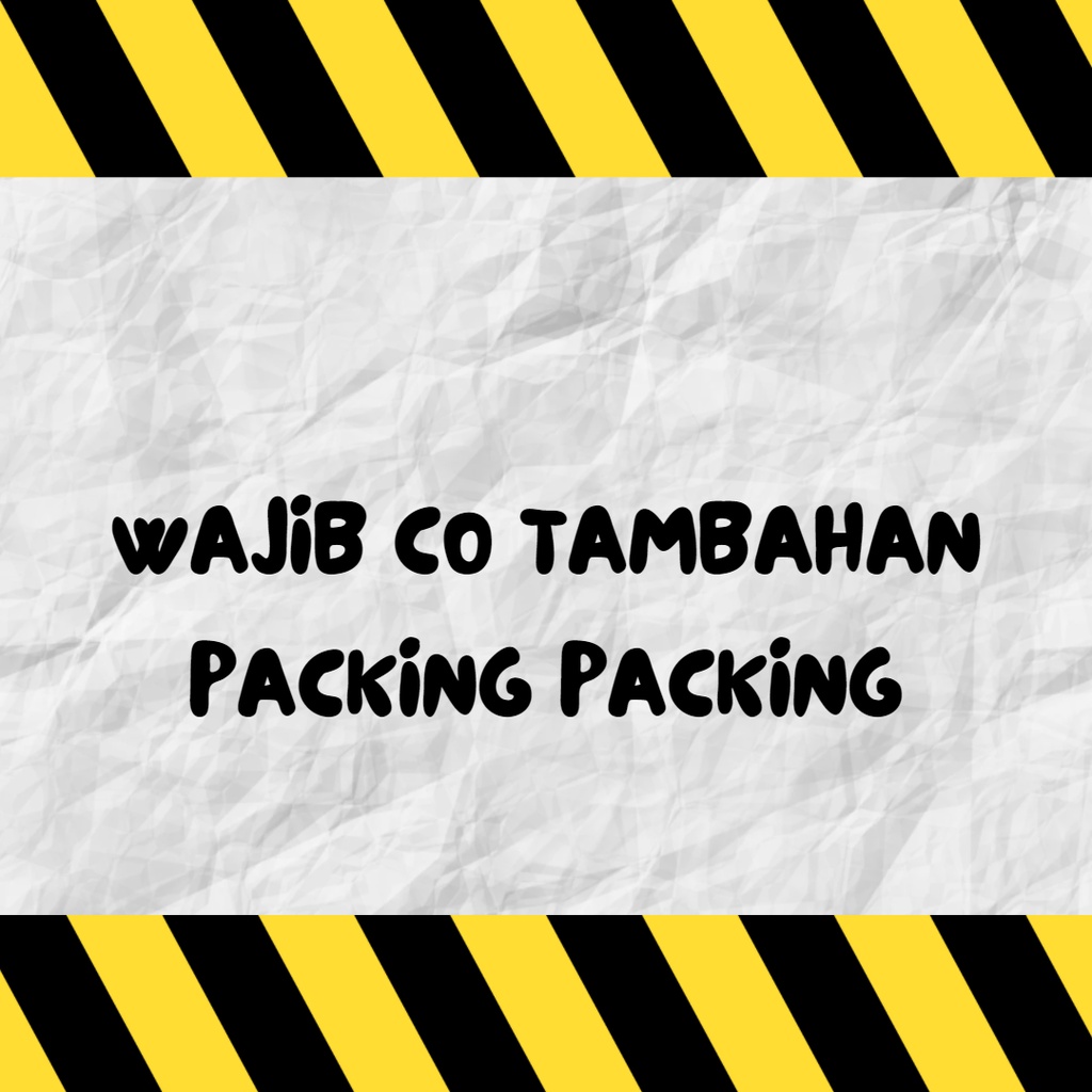 

TAMBAHAN PACKING BLUETHINGIESS [BACA DEPKRIPSI]