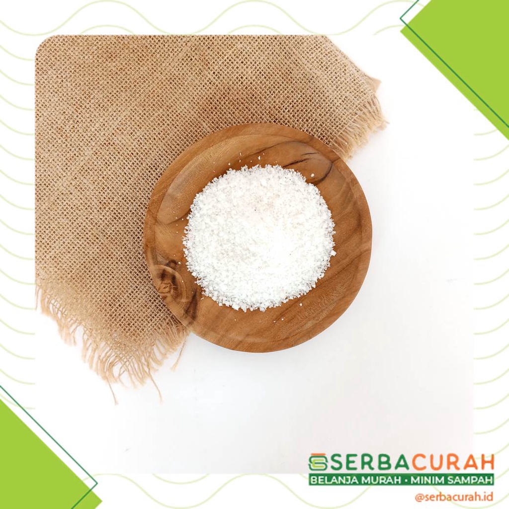 

Garam Amed Kasar | Bali Coarse Sea Salt | Curah per 100 gr | Kemasan Kertas