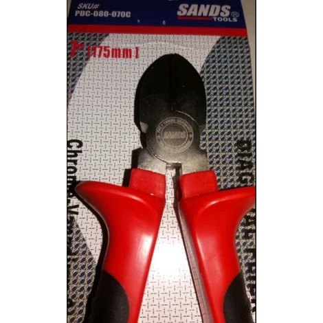 Tang potong kombinasi tang potong kabel SANDS 7 INCH  kualitas Germany