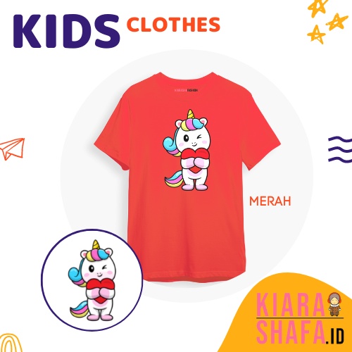 Kiarashafa - Baju Anak / Kaos Anak Unicorn#2