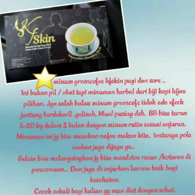 

Promo green coffe kf skin