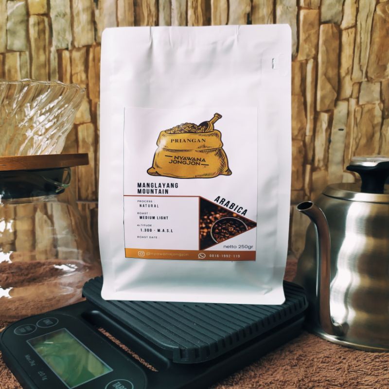 

KOPI ARABIKA PRIANGAN MANGLAYANG NATURAL 250gr