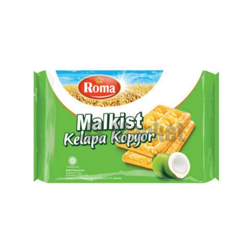 

ROMA MALKIST KELAPA KOPYOR 200GR