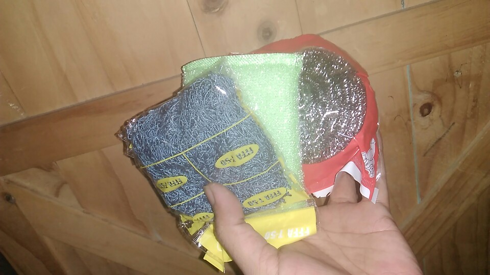 Spons Cuci Piring Super Magic Sponge Busa Warna Tapas Rainbow Pastel