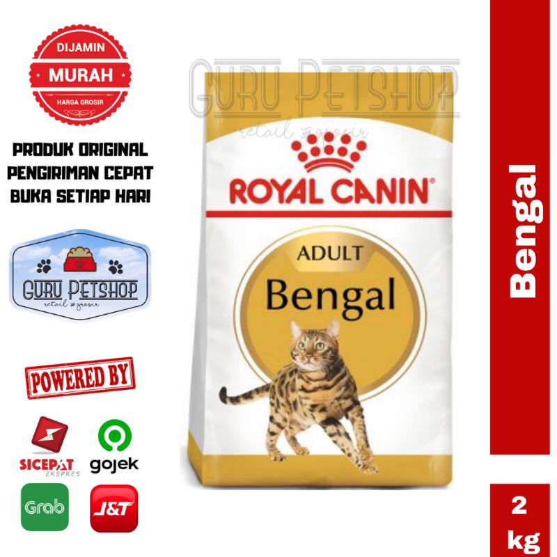 Royal Canin Bengal 2kg Freshpack / Makanan Kucing Bengal / Cat Food