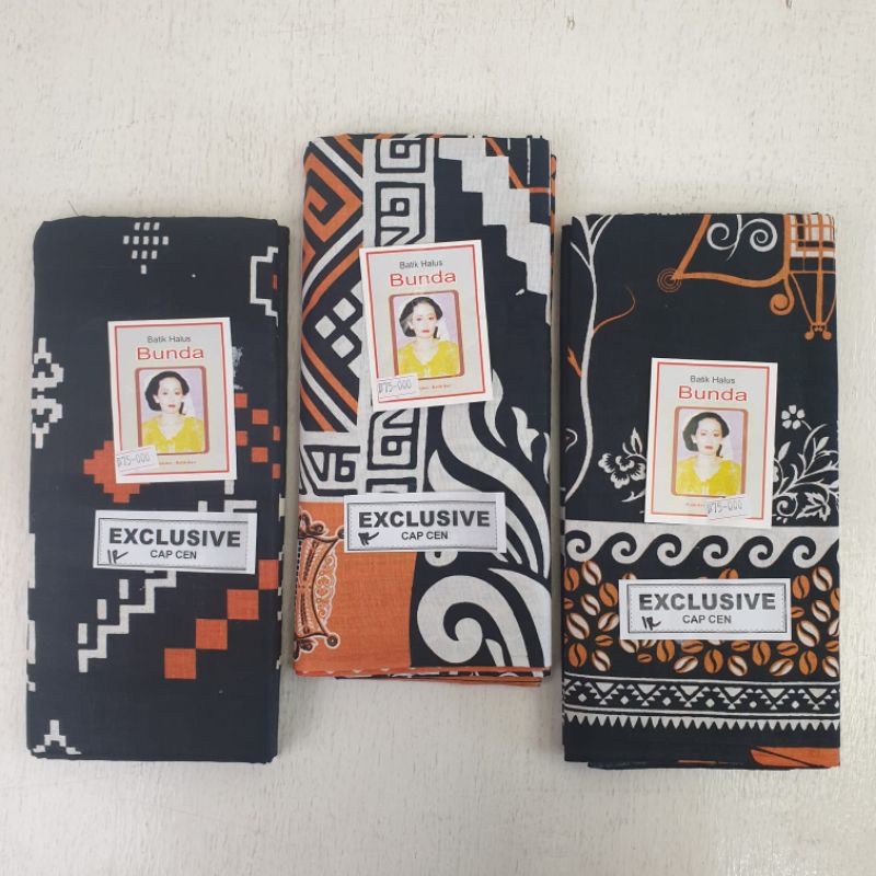 Samping Sarung Wanita Batik Halus BUNDA Bahan Katun Laseman