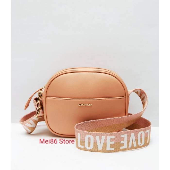 Sophie Paris Herinne Pink Tas Selempang Wanita