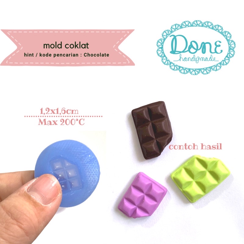 Mold clay mold resin mold fondant cetakan coklat chocolate mold cetakan clay cetakan resin