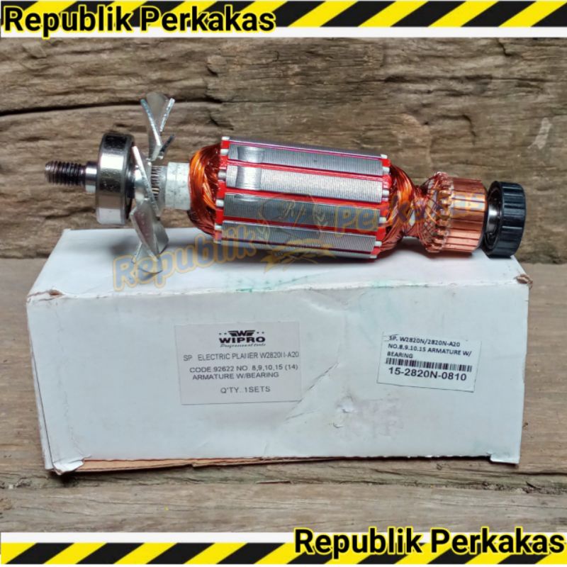 Wipro Armature Mesin Planer / Ketam / Serut  W2820N (BUKAN W2820)