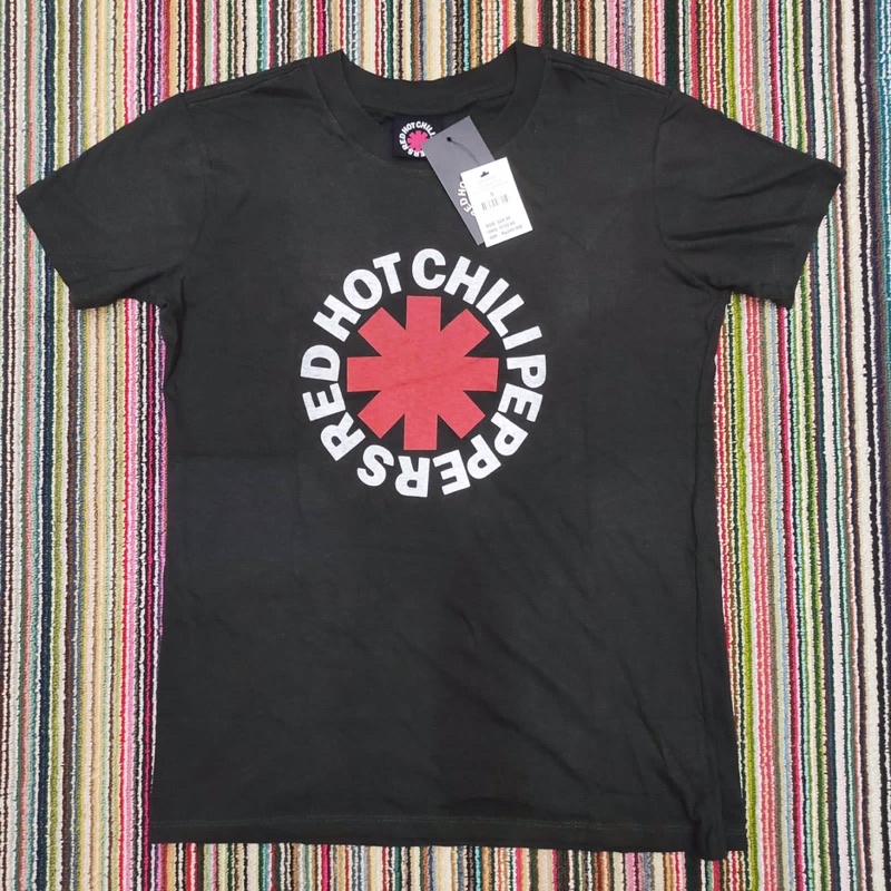 Kaos Band Wanita RHCP Original by Cotton On