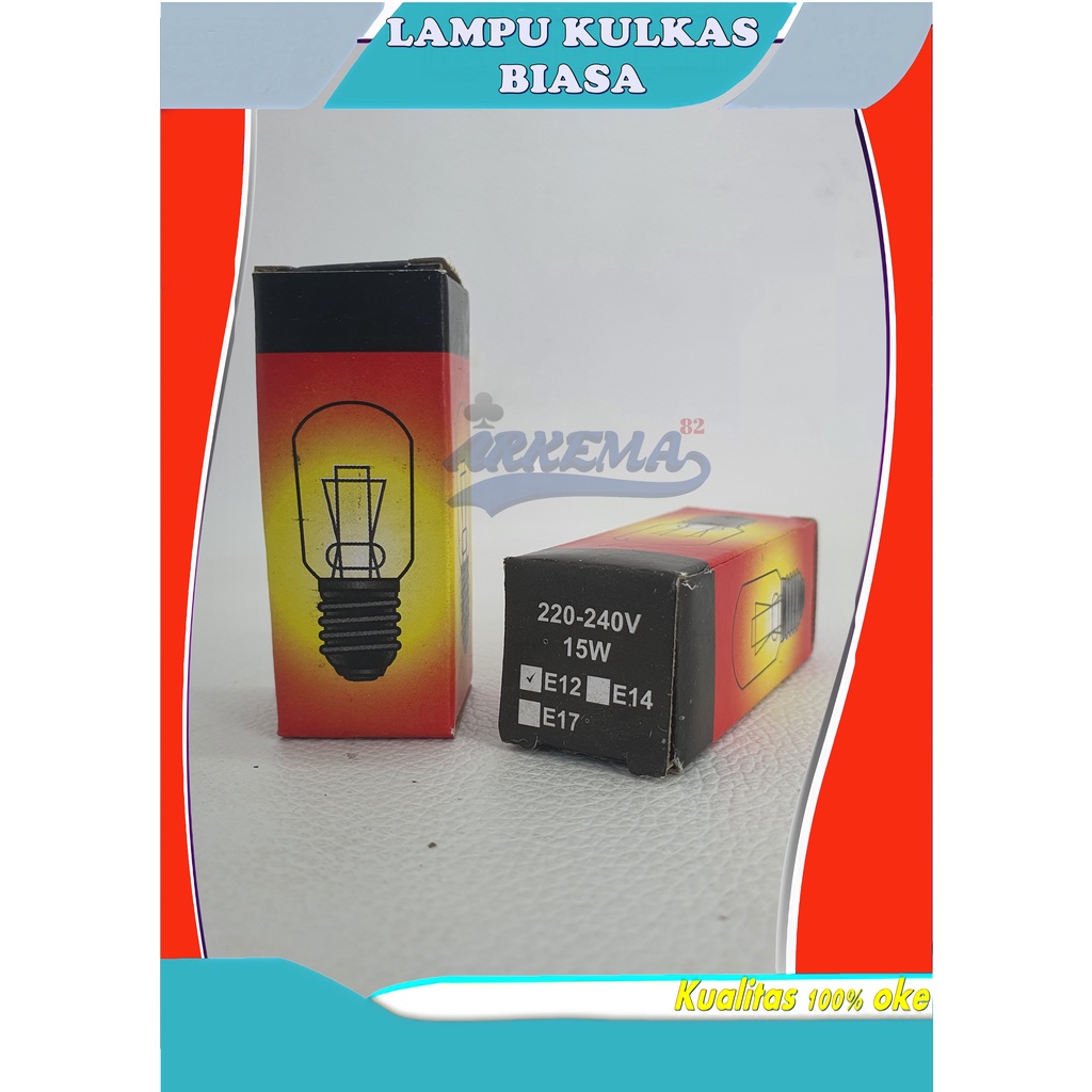 LAMPU KULKAS | LAMPU SHOWCASE | LAMPU FREZEER | LAMPU KULKAS UKURAN E12 , E14 , E16 | LAMP SHOWCASE KULKAS