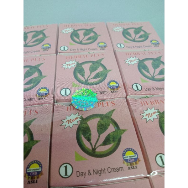 CREAM HERBAL PLUS HOLO 3 DAUN ORIGINAL LUSINAN