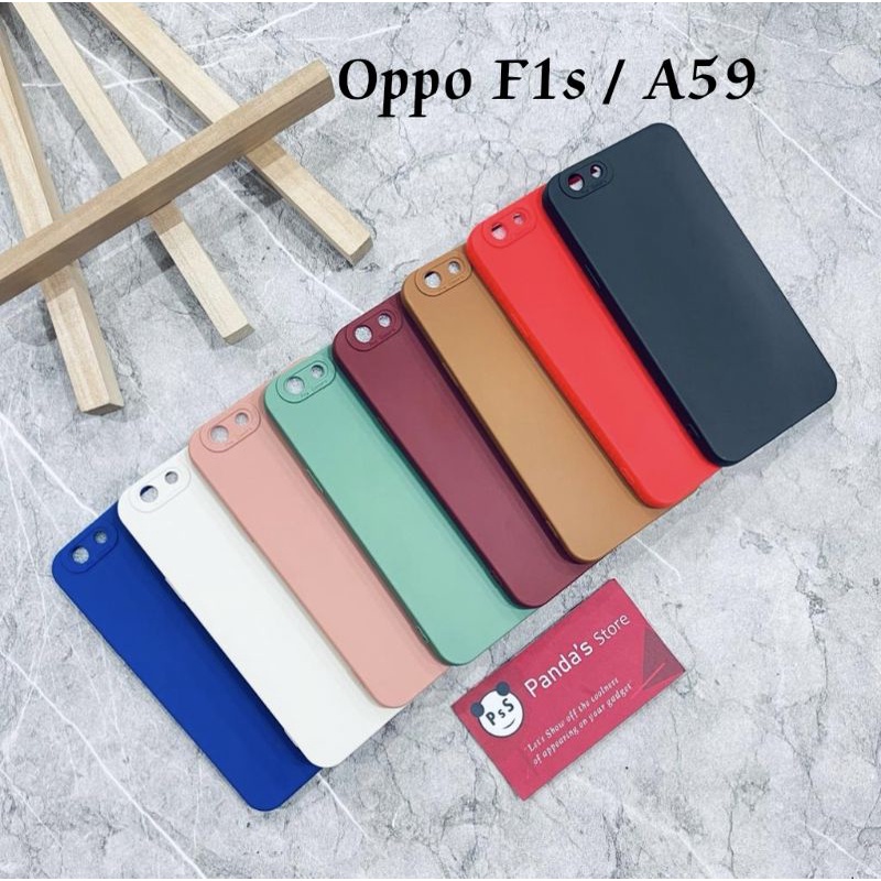 Softcase Pro Camera Oppo F1s / A59 Candy Case Full Color 3D Silikon TPU