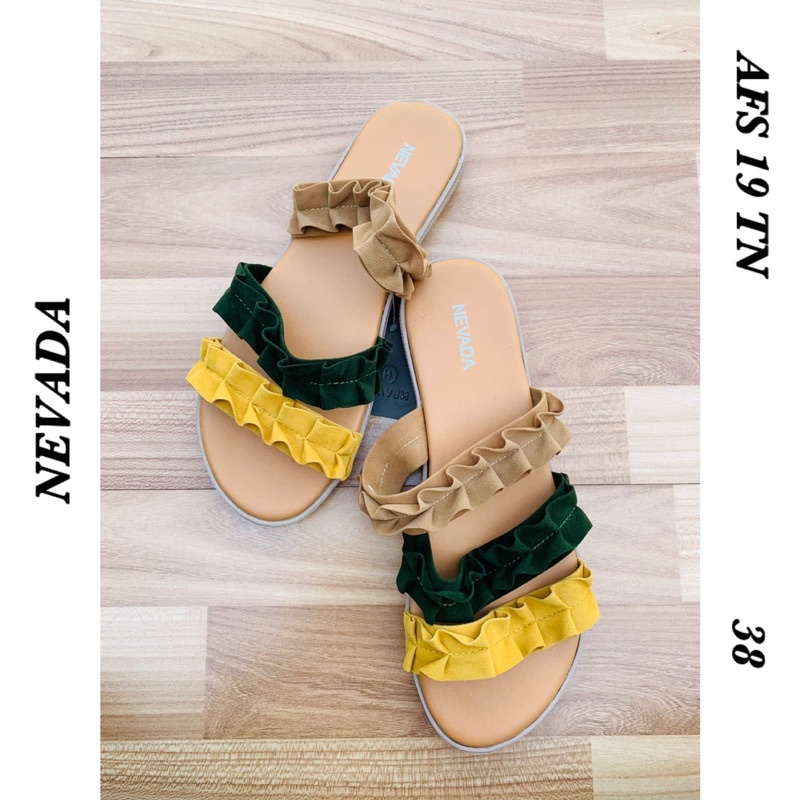 Nevada Sandal Rumbai Warna Warni