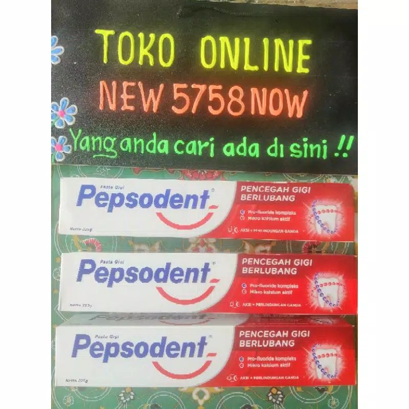 Promo Termurah Pasta Gigi Pepsodent Jumbo Ukuran 225 G Promo Termurah