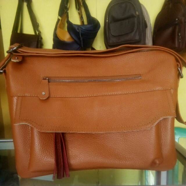 Tas kulit papirut garut