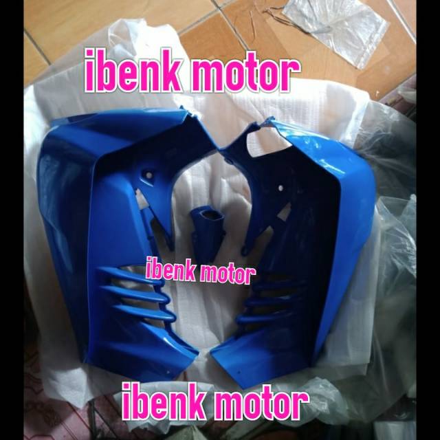 legshiel sayap depan tebeng sayap depan shogun 125 R shogun sp 125 biru