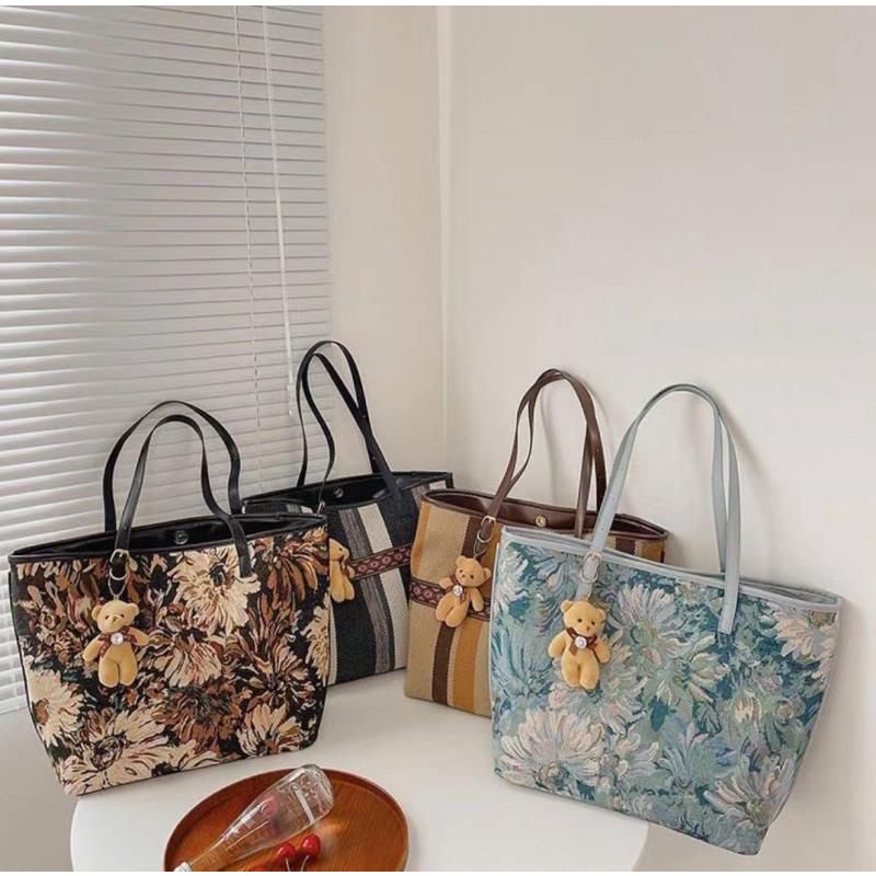 TASHAPPY EL 5617 tas TOTE BAG Modis Elegant Kekinian wanita import model korea supplier tas import