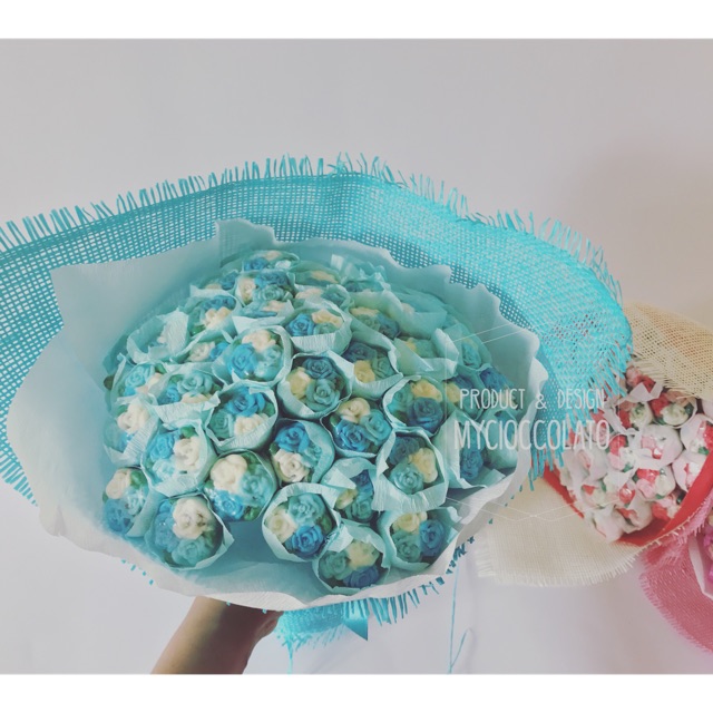 

Buket bunga coklat kado romantis spesial bunga boneka valentine