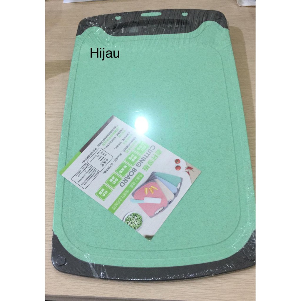 Premium Talenan Buah Sayur Berkualitas dan Antislip 2 Sisi Chopping Board