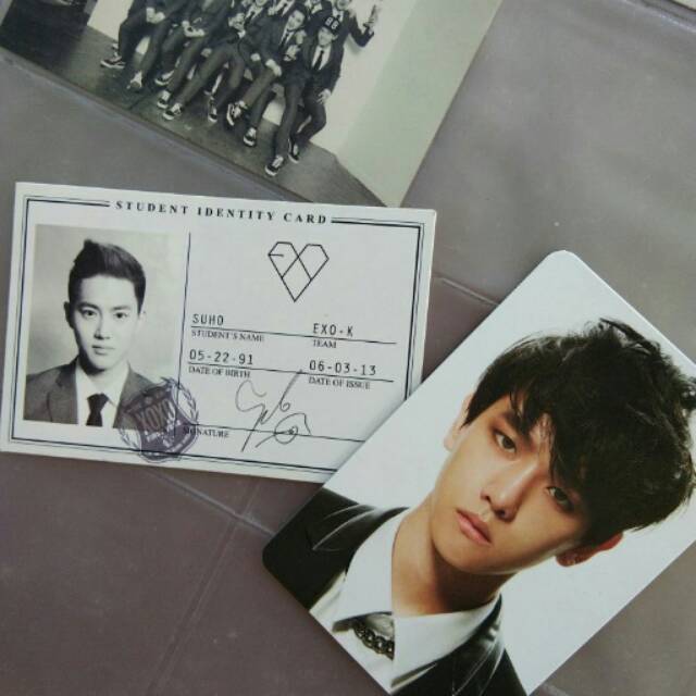 BAEKHYUN GROWL PC SUHO XOXO PC (album exo)