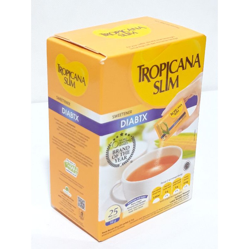 

Tropicana Slim Gula Diabtx Dan Classic Isi 25 Sachet