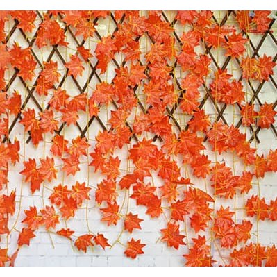 Dijual Daun hias/hiasan cafe/daun penghias dinding/daun rambat/daun plastik Limited