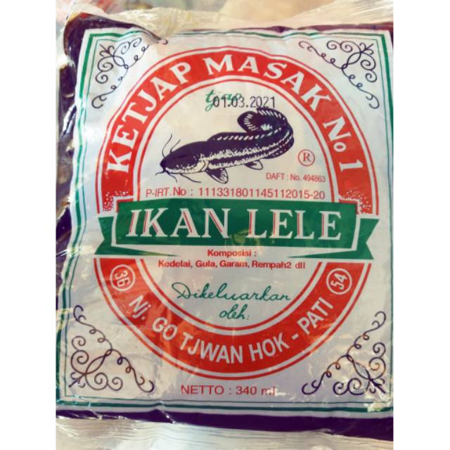 

Kecap Cap Ikan Lele Asli Pati Isi 340 ml