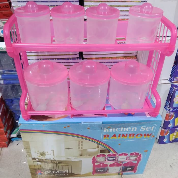 

TEMPAT BUMBU SERBAGUNA ISI 7 + RAK SUSUN PINK GROSIR TERMURAH