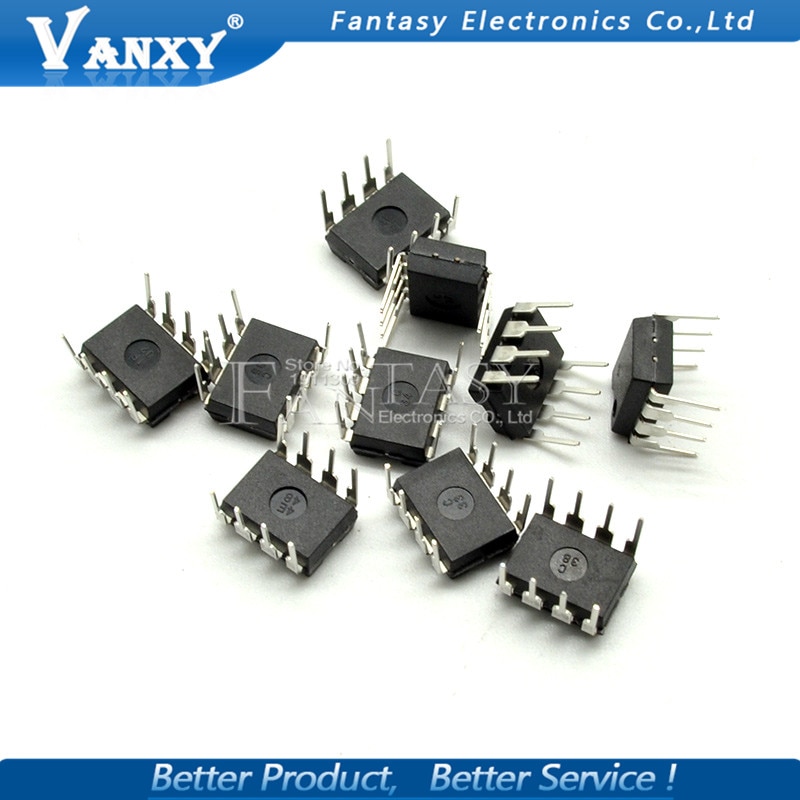 (Ready Stock) 10PCS LM741CN DIP8 LM741 DIP-8 741CN DIP-8 Amplifier Operasi LM741CN