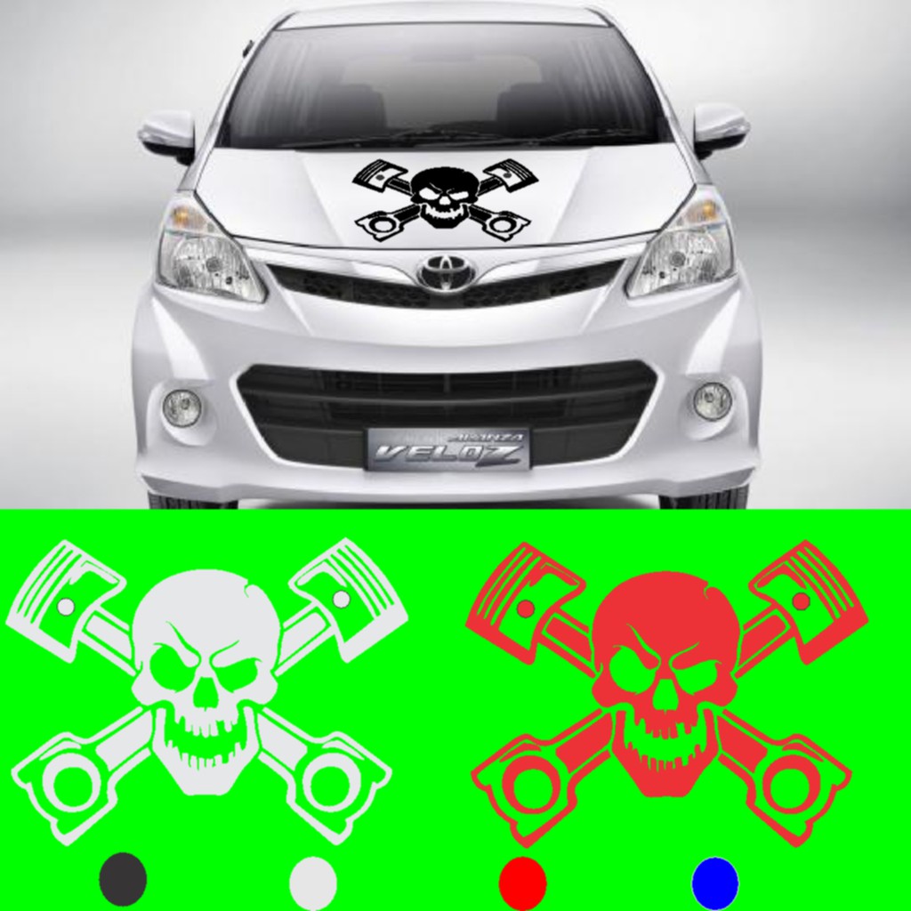 

Sticker Cutting Keren Motif Tengkorak