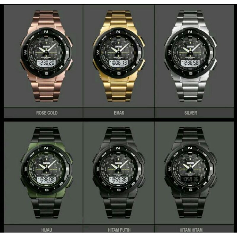 JAM TANGAN PRIA SKMEI 1370 ORIGINAL