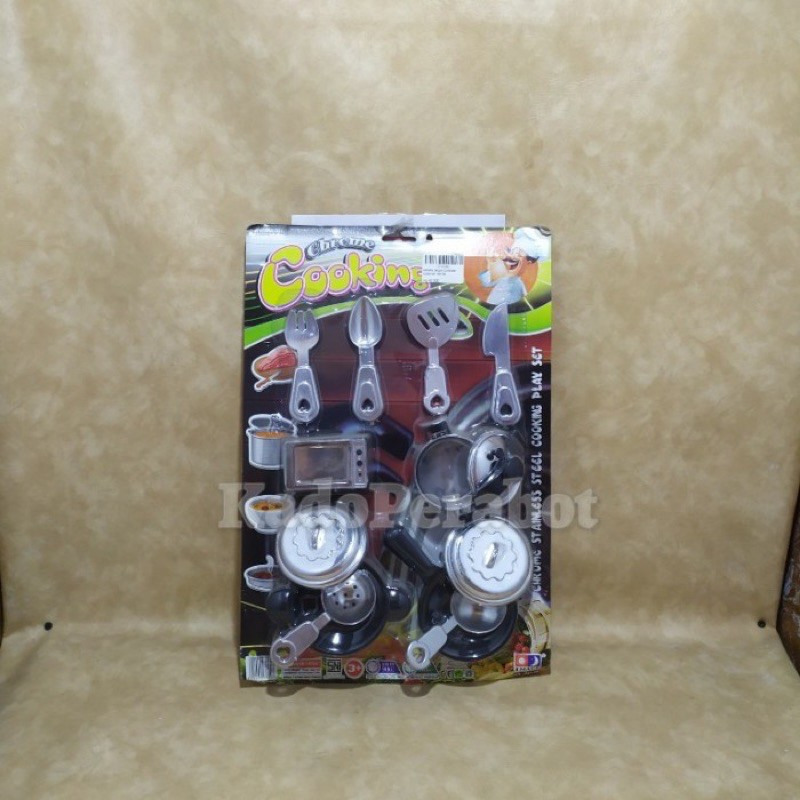 Mainan anak masak masakan lengkap - mainan anak perlatan dapur lengkap
