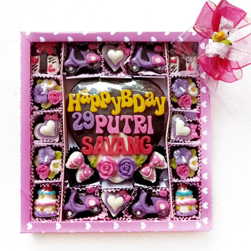 

terbaru kado ulang tahun coklat karakter choco gift box s25 untuk cewek /pacar /istri /kakak /adik