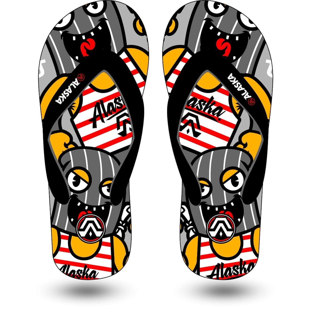 Sandal Slop Pria Sandal Distro Alaska Original Murah