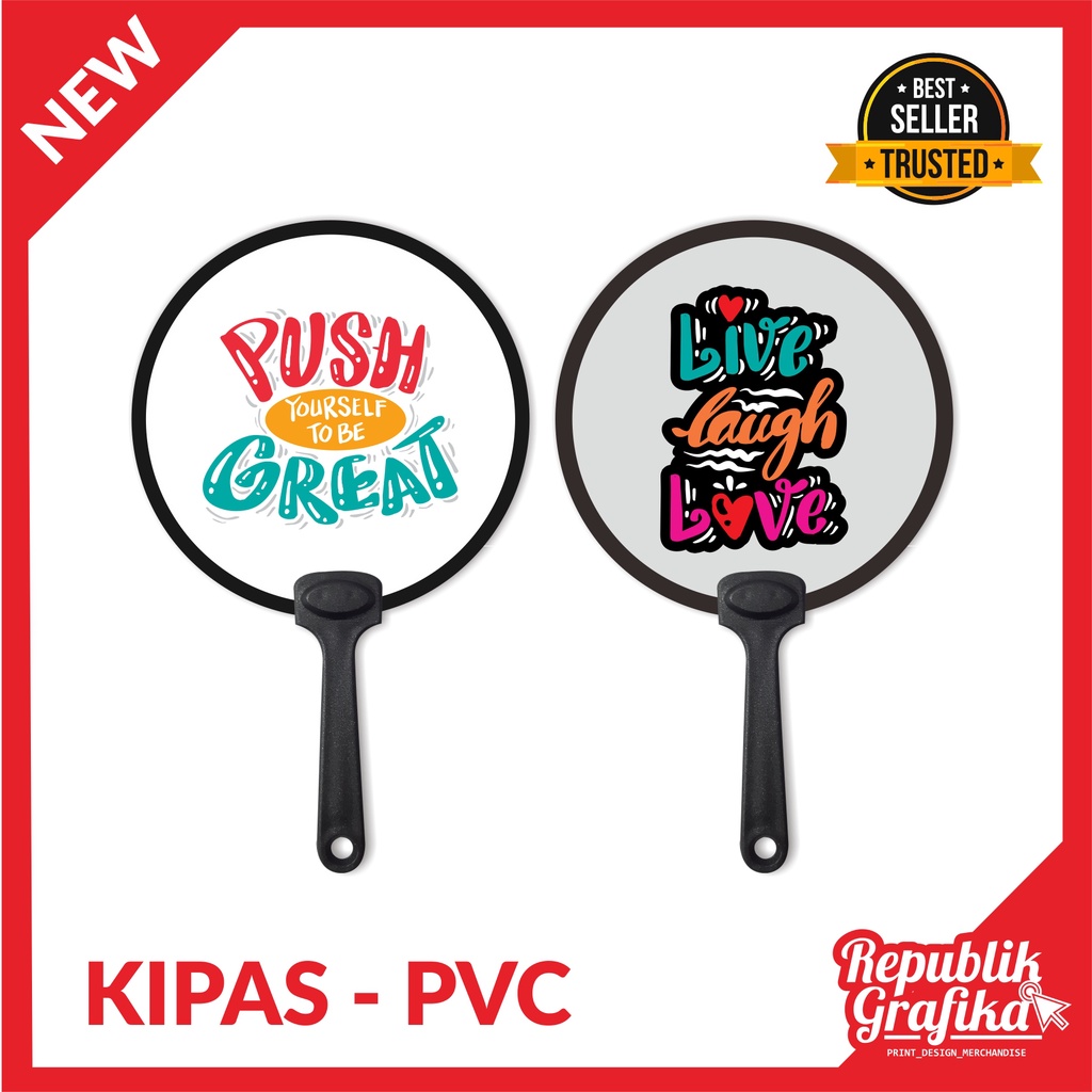 KIPAS PVC CUSTOM DIAMETER 17 CM - KIPAS BAHAN PVC