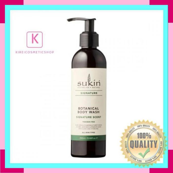Sukin signature botanical body wash