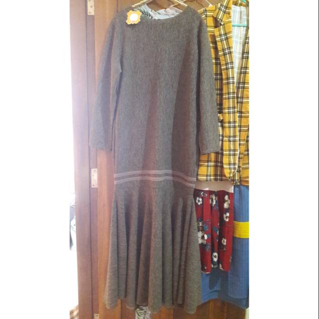 Gamis Duyung Bettina Betina Coklat