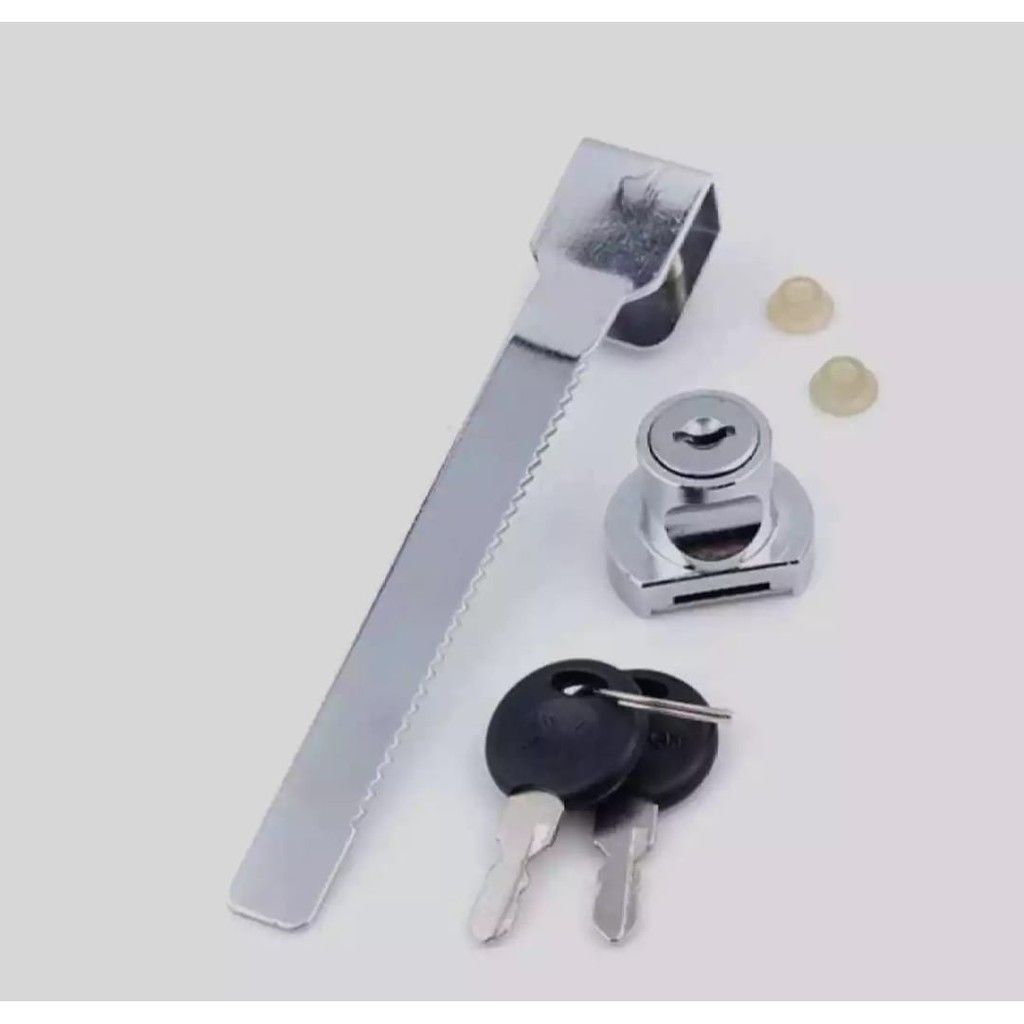 KUNCI KACA ETALASE SLIDING GESER / KUNCI PINTU KACA / KUNCI GERGAJI