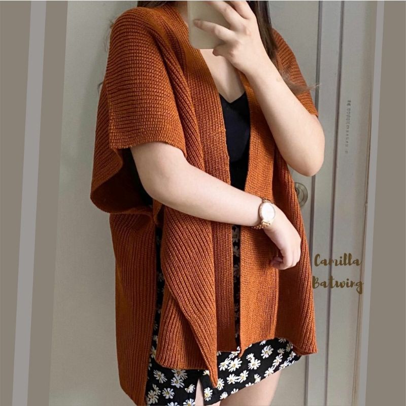 CARDIGAN Rajut Oversize CAMILLA BATWING/Outer Cardy Rajut PREMIUM STORE09 MURAH