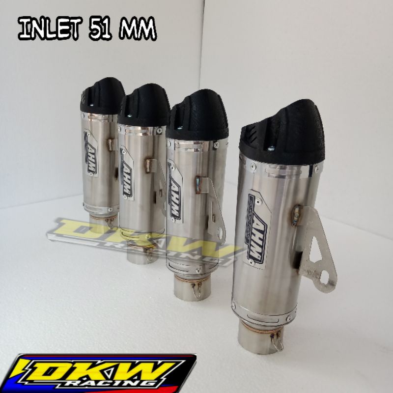 Knalpot Racing AHM Underbond Jupiter Vega Supra Blade Revo Smash Shogun Grand Legenda dll-7