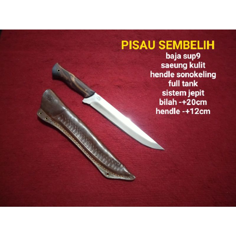 PISAU DAPUR JS SARUNG KULIT JAGAL SEMBELIH KAMBING