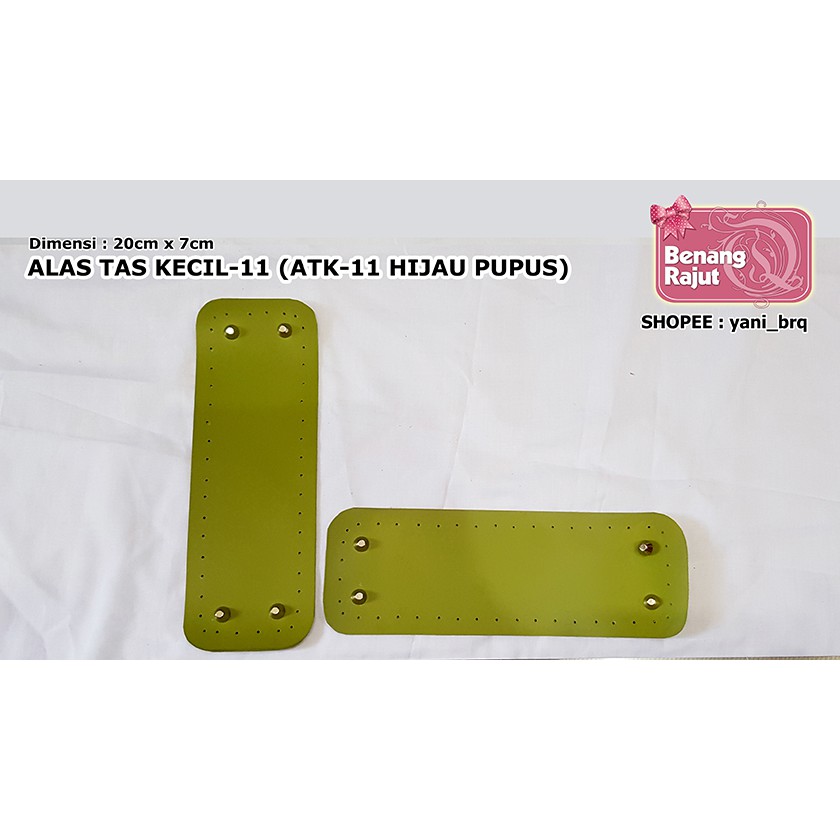 

ALAS TAS KECIL-11 (ATK-11 HIJAU PUPUS) 20cm x 7cm
