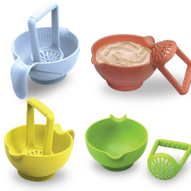 Food masher bowl babysafe AP008 mangkuk makan bayi untuk menghaluskan baby safe