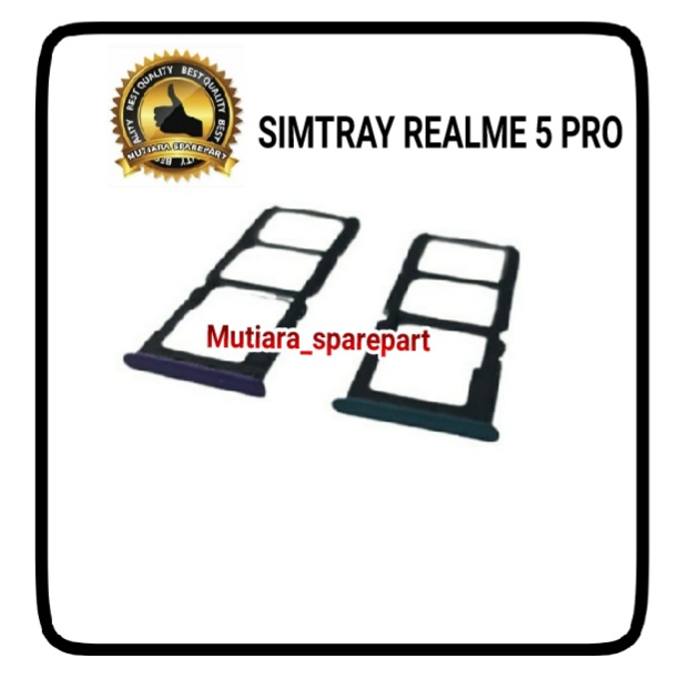 SIMTRAY / SLOT SIM / TEMPAT SIM CARD REALME 5 PRO