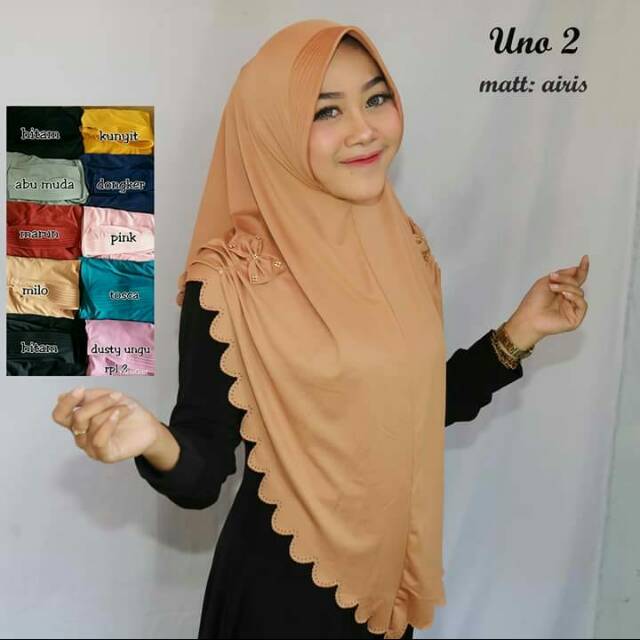 Jilbab Instan Uno by DNJ Collection