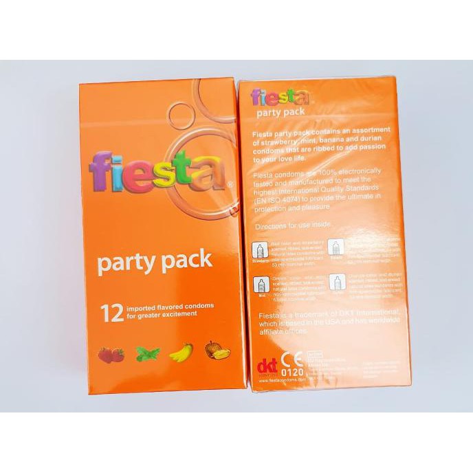 

Cod Kondom Fiesta Party Pack 12S