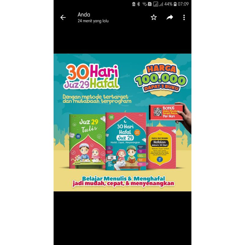30 hari hafal juz 29