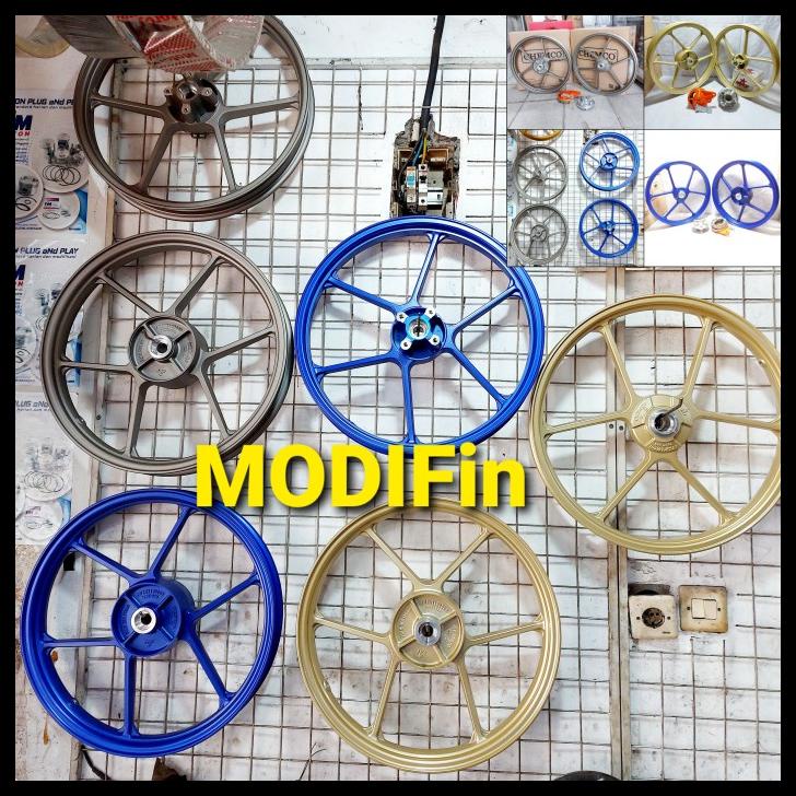 Velg Racing Chemco Brt Jupiter Z Mx Ojmx Vega F1Zr Rx King Pelek Grey