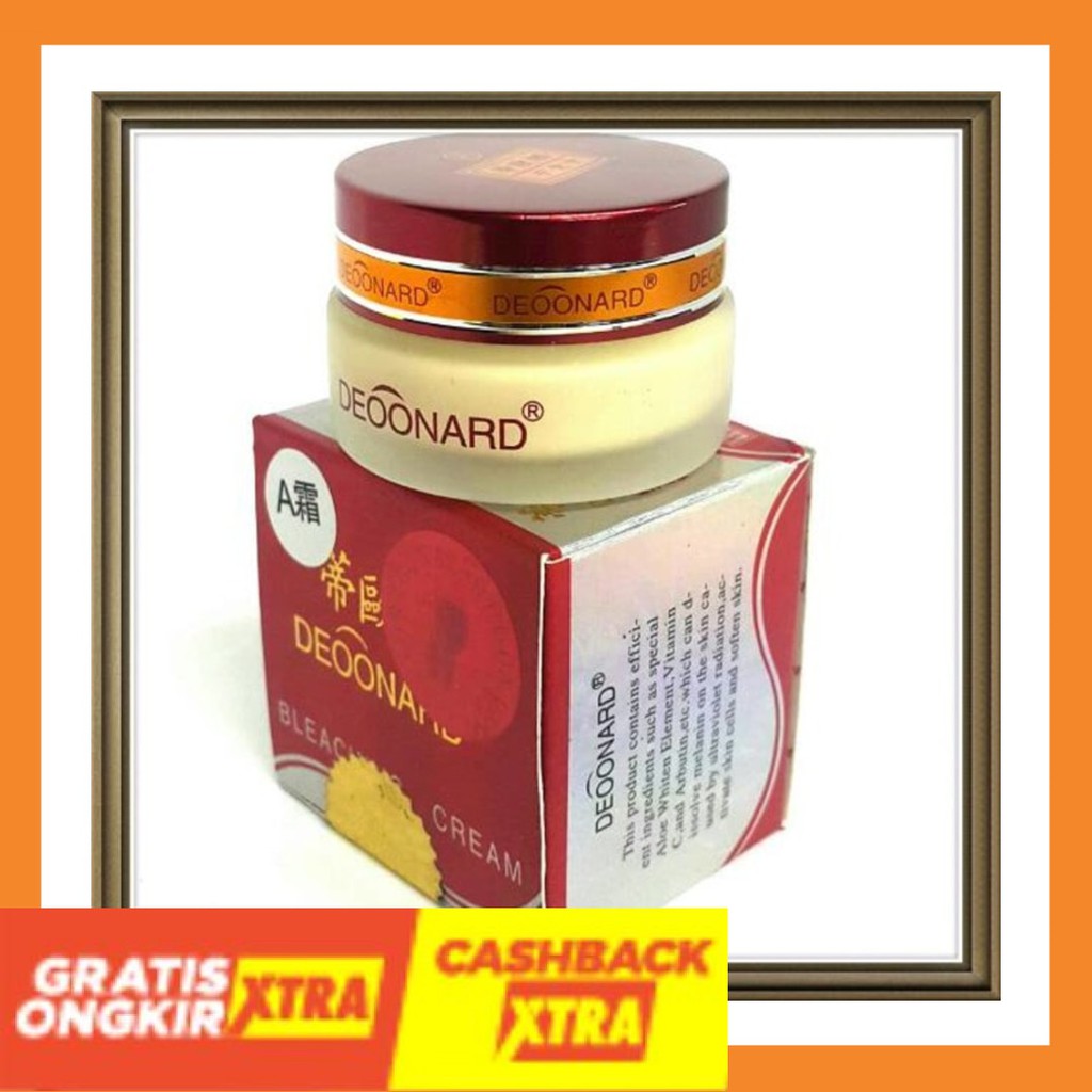 BEST SELLER - DEOONARD MERAH CREAM BIG original - TERBARU TERLARIS TERKINI TERMURAH